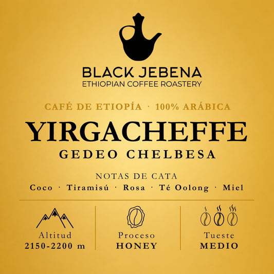 Café de Etiopía - Yirgacheffe Chelbesa Honey
