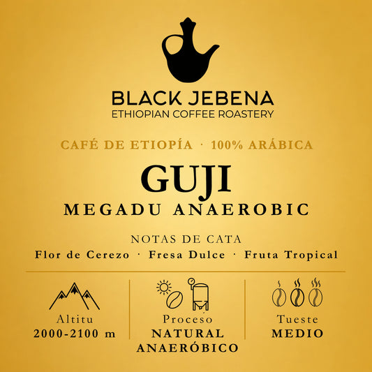 Café de Etiopía - Guji Megadu Anaeróbico (Natural)