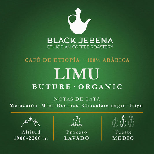Café de Etiopía - Limu Buture Organic (lavado)