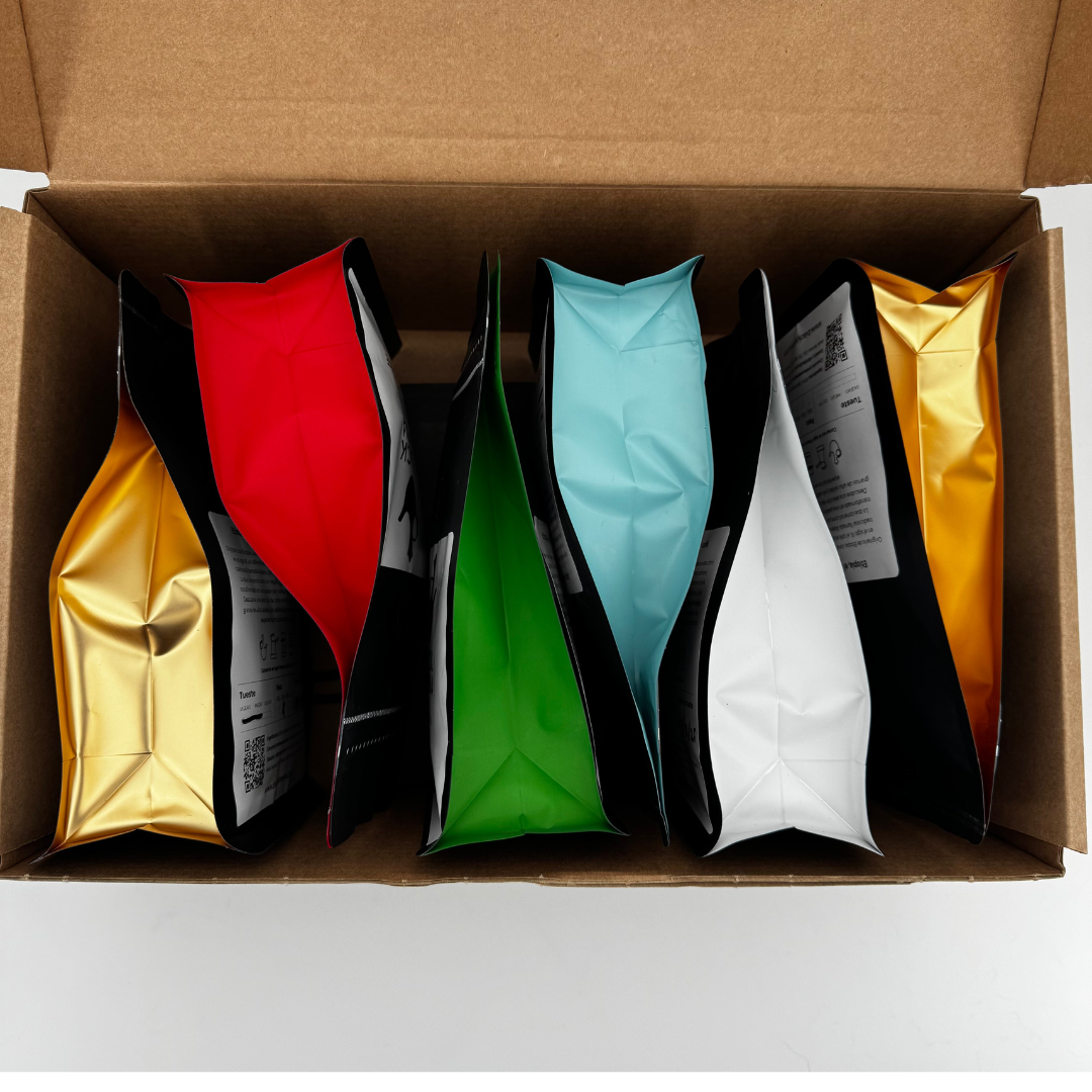 Confezione di caffè etiopi 5x250gr