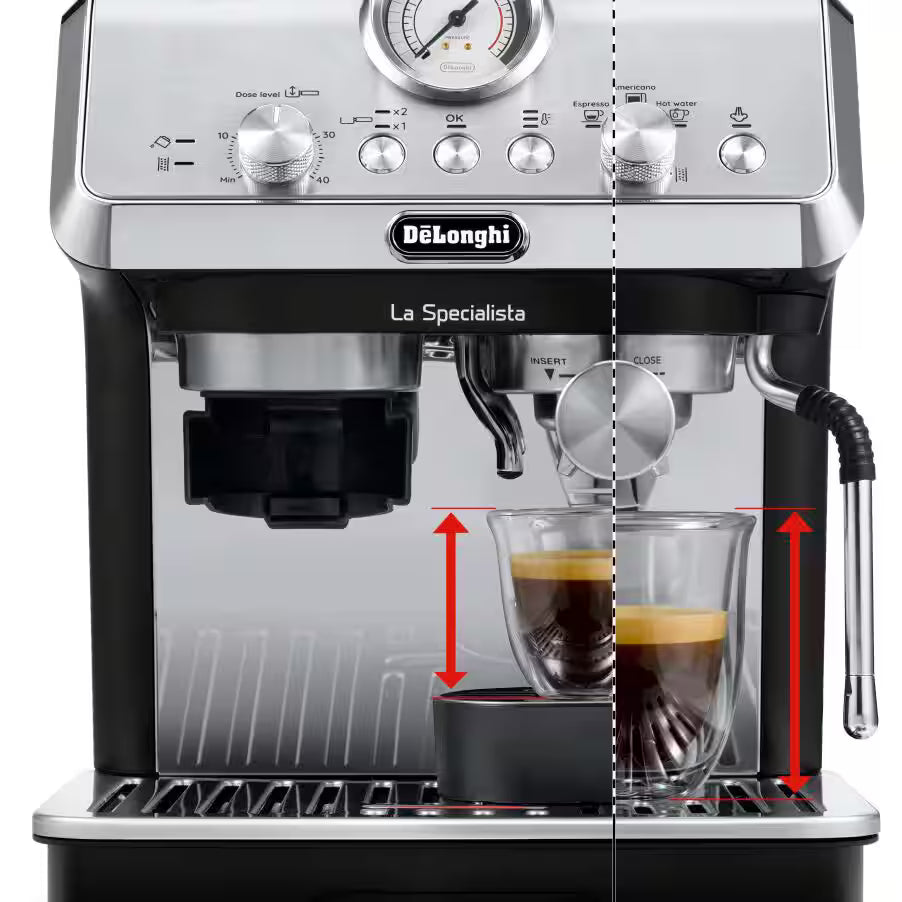Cafetera Espresso Manual Molinillo DELONGHI Specialista Arte Manual