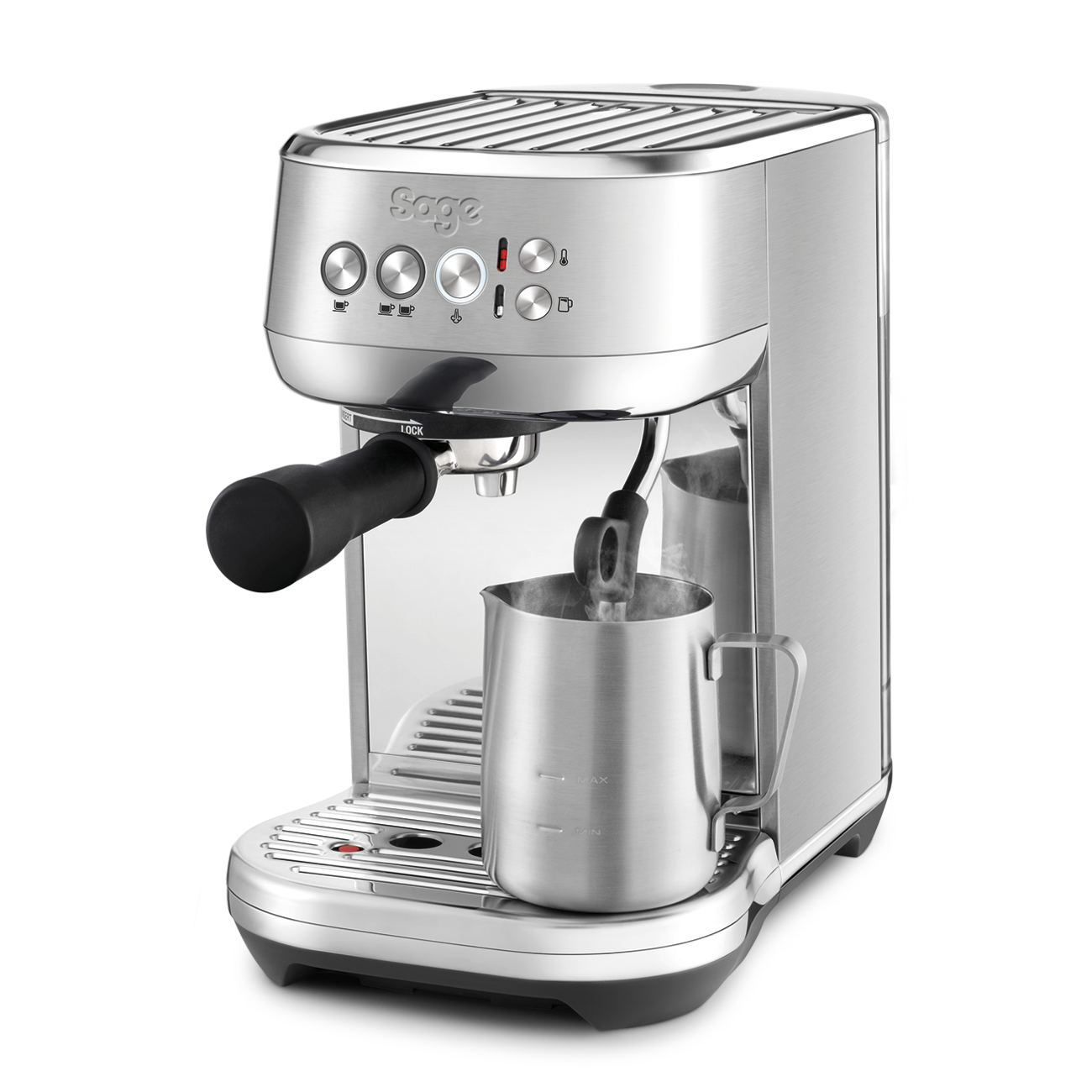 Cafetera Espresso Automática Compacta SAGE BAMBINO PLUS