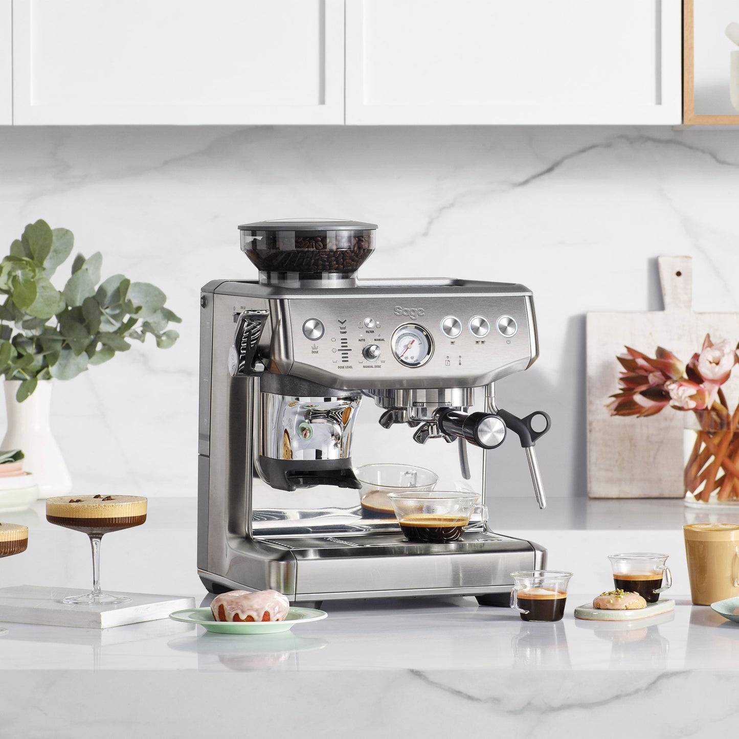 Cafetera Espresso Manual Molinillo SAGE BARISTA EXPRESS IMPRESS