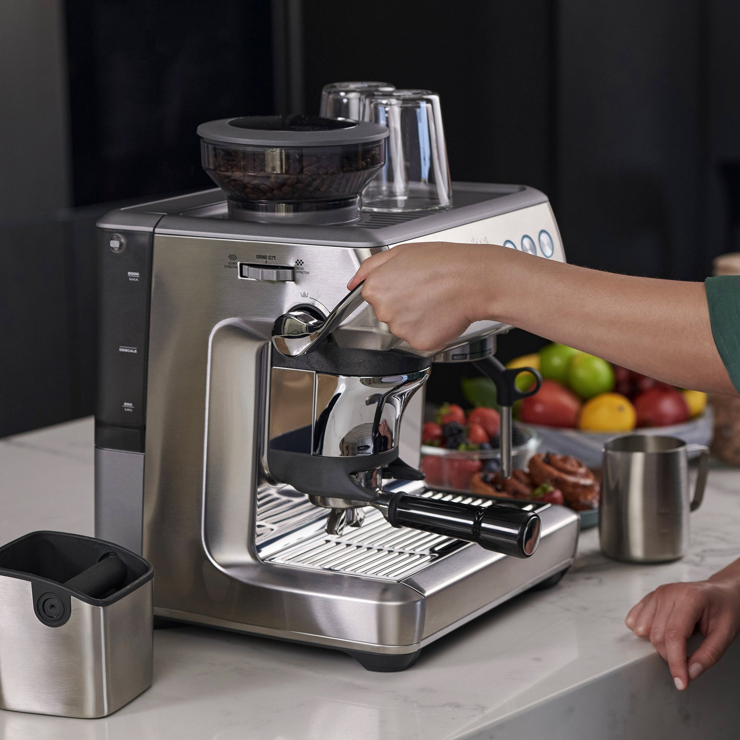 Cafetera Espresso Manual Molinillo SAGE BARISTA EXPRESS IMPRESS