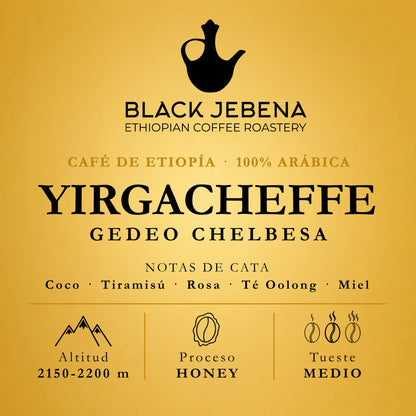 Café de Etiopía - Yirgacheffe Chelbesa Honey