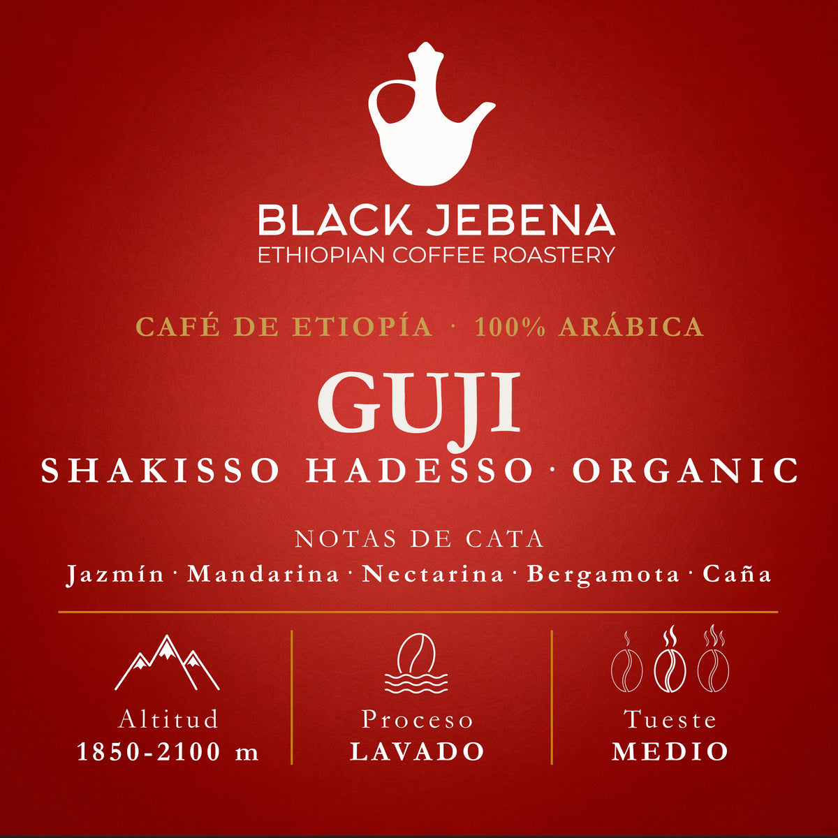 Café de Etiopía – Guji Shakisso Hadeso Organico (Lavado)