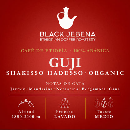 Café de Etiopía – Guji Shakisso Hadeso Organico (Lavado)