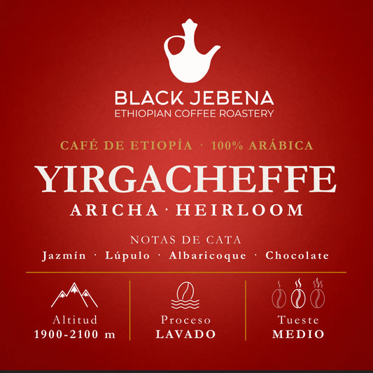 Café de Etiopía - Yirgacheffe Aricha (lavado)