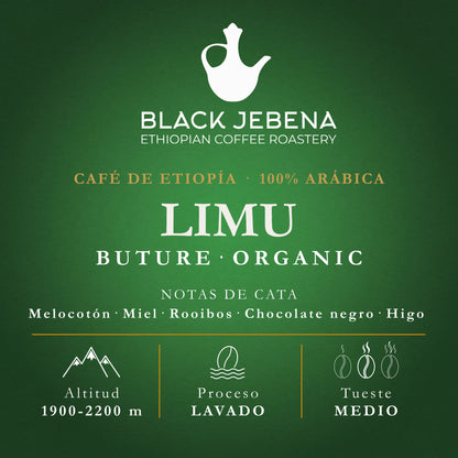 Café de Etiopía - Limu Buture Organic (lavado)