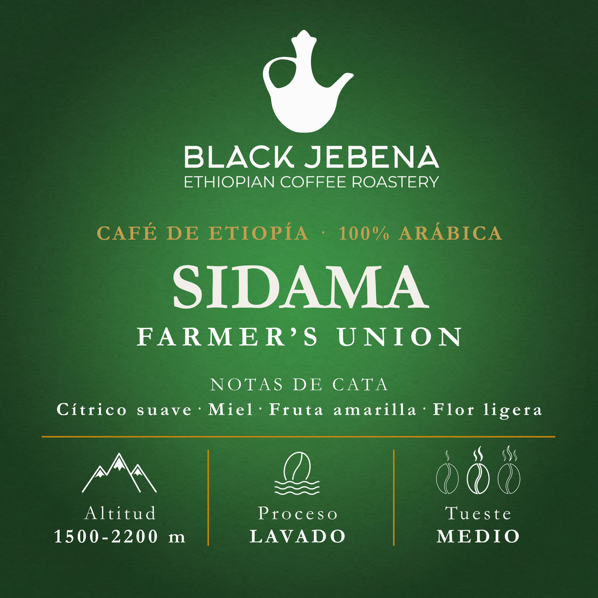 Ethiopian Coffee - Sidama (Washed)