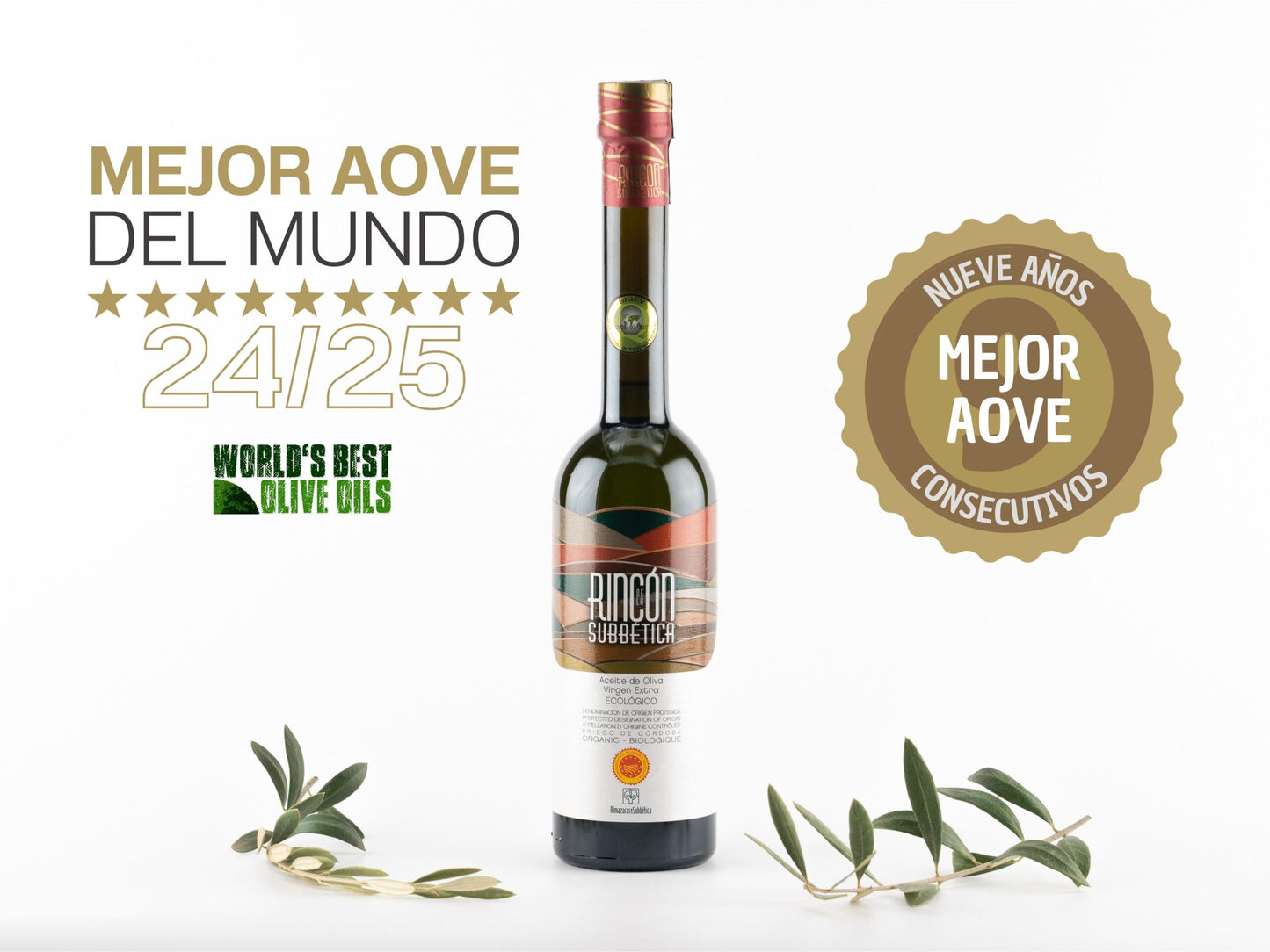 Olio d'Oliva Biologico - RINCÓN DE LA SUBBÉTICA