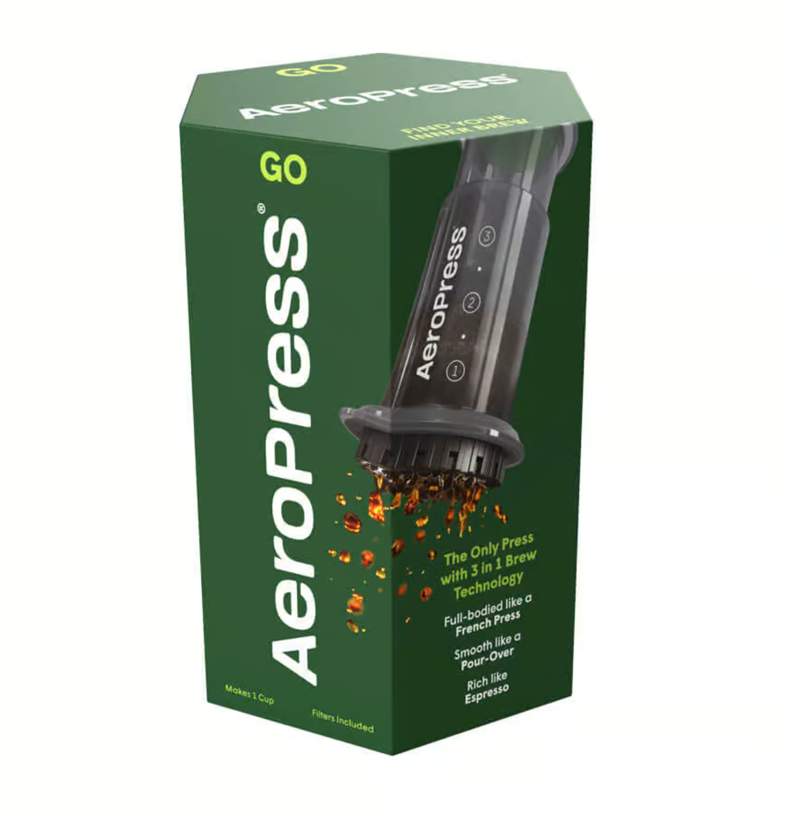 AeroPress Go Cafetera + 100 filtros