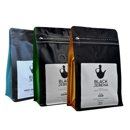Pack de 3 cafés naturales