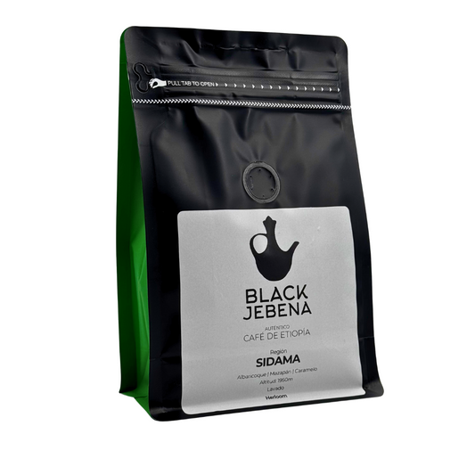 Black Jebena, Cafe de Etiopía en grano: Sidama