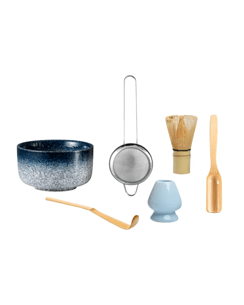 Set de Matcha 6 Piezas - Black Jebena