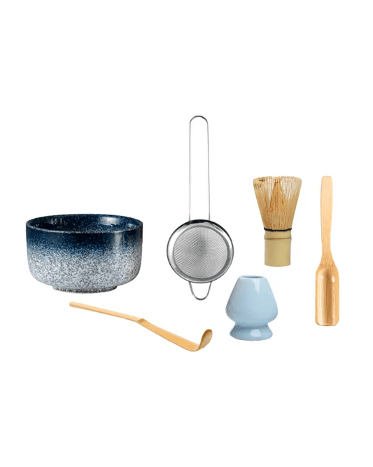 Set de Matcha 6 Piezas - Black Jebena