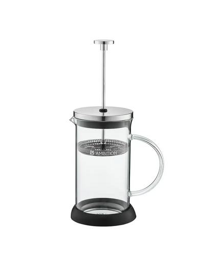 Cafetera French Press (Émbolo) Vidrio, acero y plástico