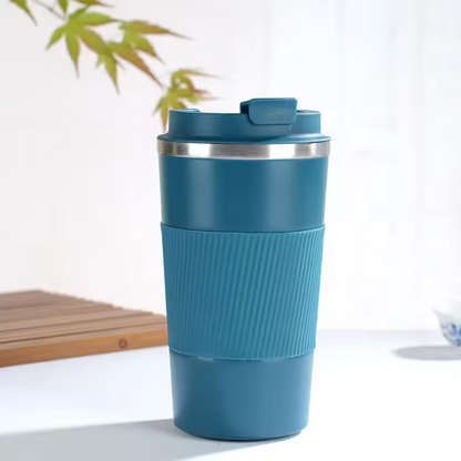 Stainless steel thermal coffee mug