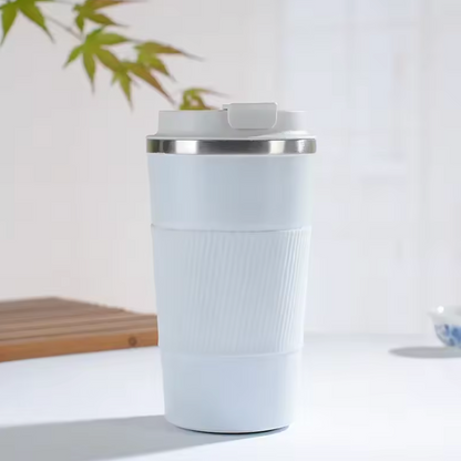 Stainless steel thermal coffee mug