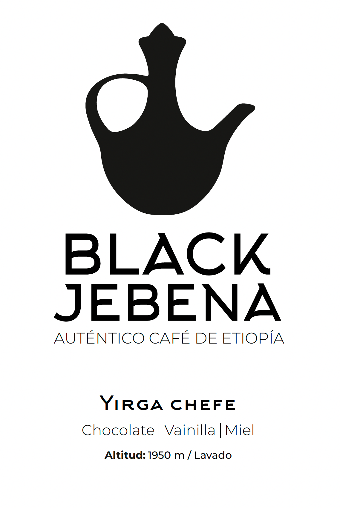 Café Black Jebena | Etiopía - Yirgacheffe