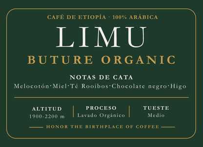 Caffè Etiopia - Limu Buture Biologico (lavato)