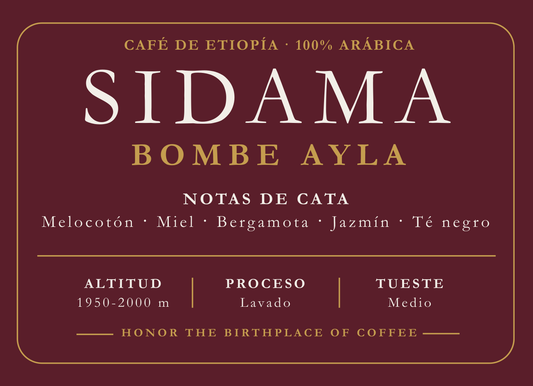 Ethiopian Coffee – Ayla Bombe Sidamo Washed Gr. 1