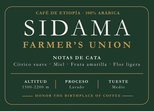 Ethiopian Coffee - Sidama (Washed)