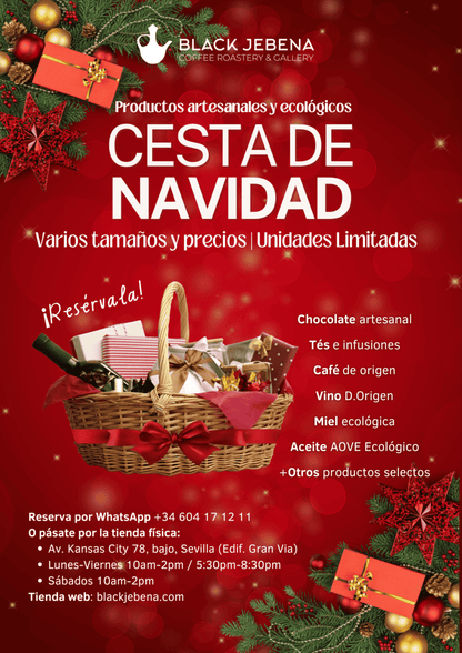 CESTA DE NAVIDAD - Black Jebena