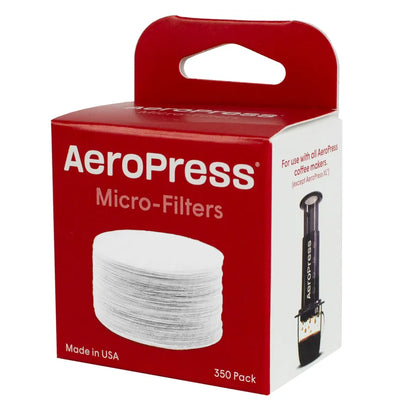 350 filtros para Aeropress