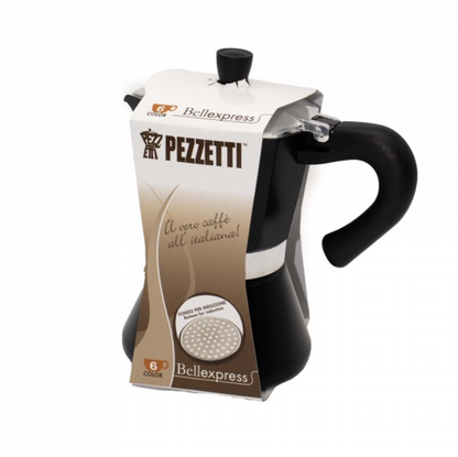 Moka Bellexpress 6 Cups Black