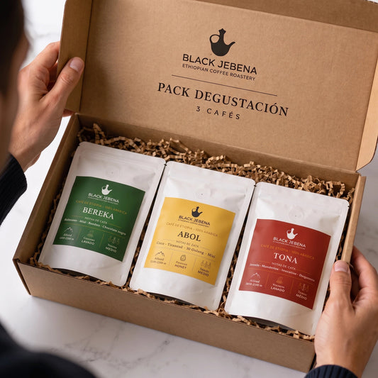 Pack degustación de 3 cafés etíopes