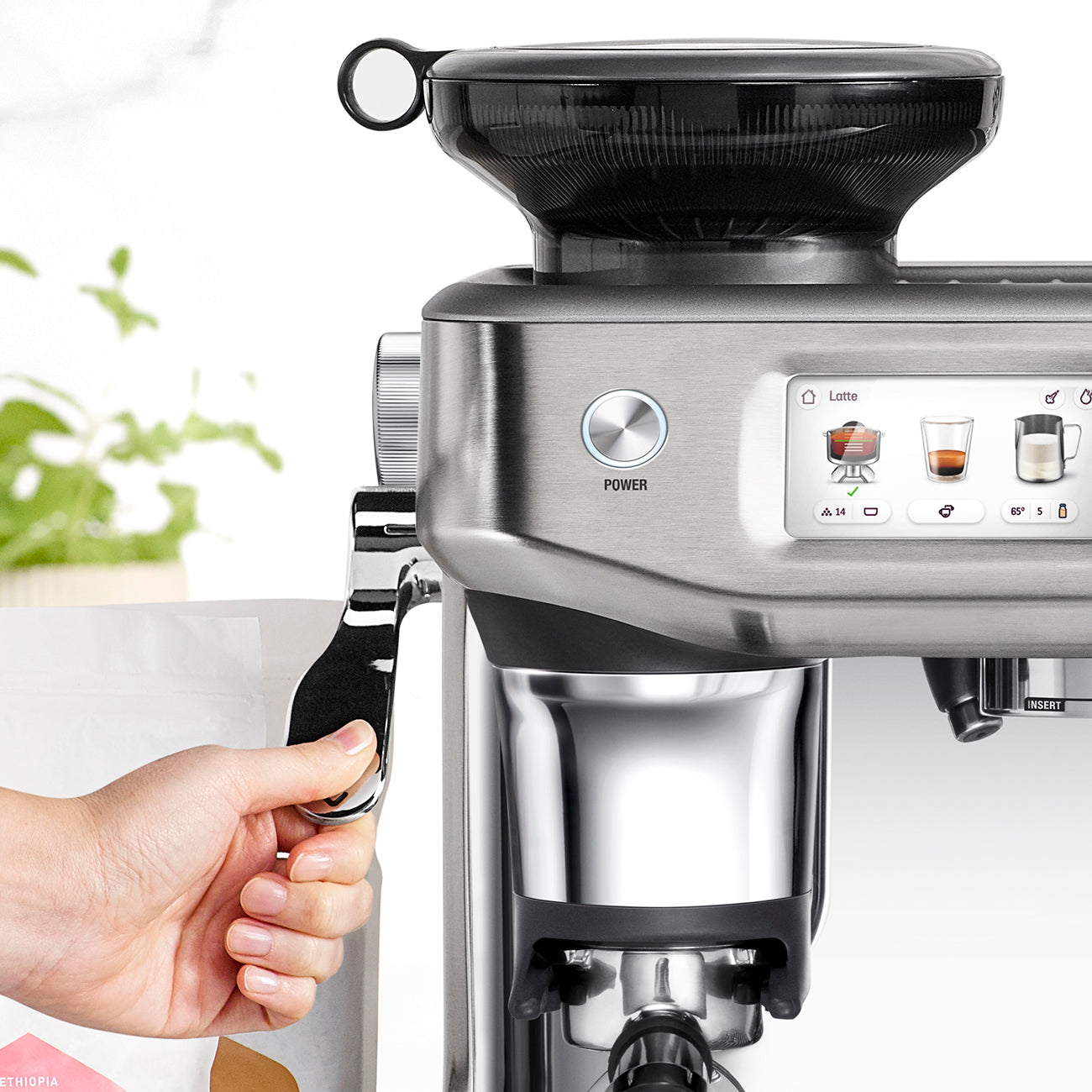 Cafetera Espresso SAGE BARISTA TOUCH IMPRESS COLD BREW