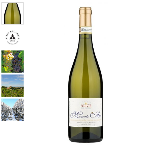 Vino Blanco Alice Bel Colle Moscato D’asti 2024