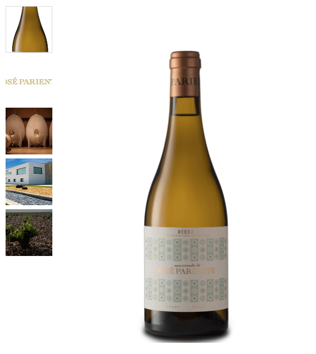 Vino Blanco Apasionado José Pariente 0,5 L