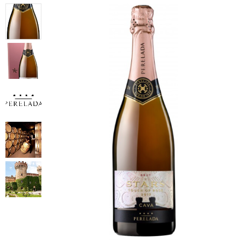 Vino Espumoso Stars Touch Rose