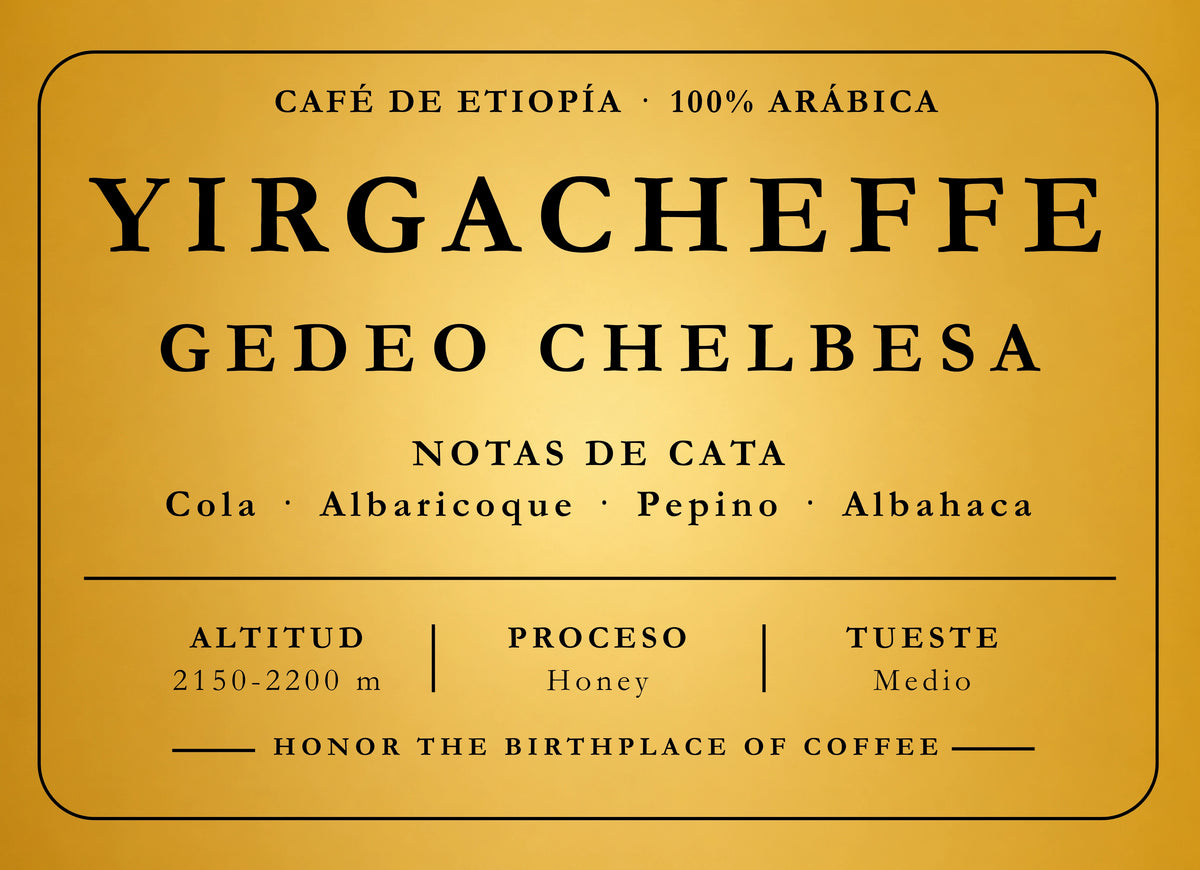 Café da Etiópia - Yirgacheffe Chelbesa Honey