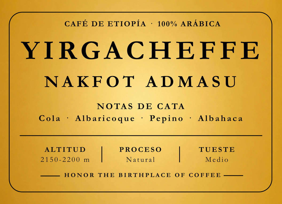 Café da Etiópia - Yirgacheffe Nafkot Admasu (natural)