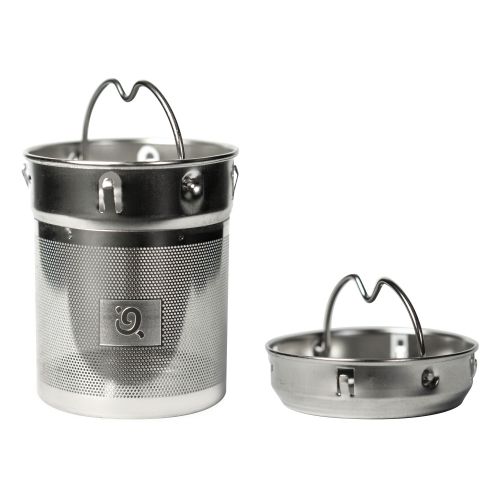 Infusor de té - vidrio con funda - Black Jebena